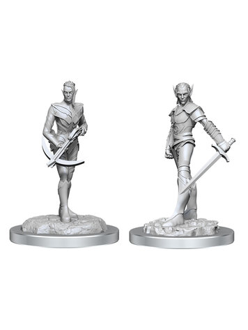 D&D NOLZUR'S MARVELOUS W18 DROW FIGHTERS UNPAINTED MINI