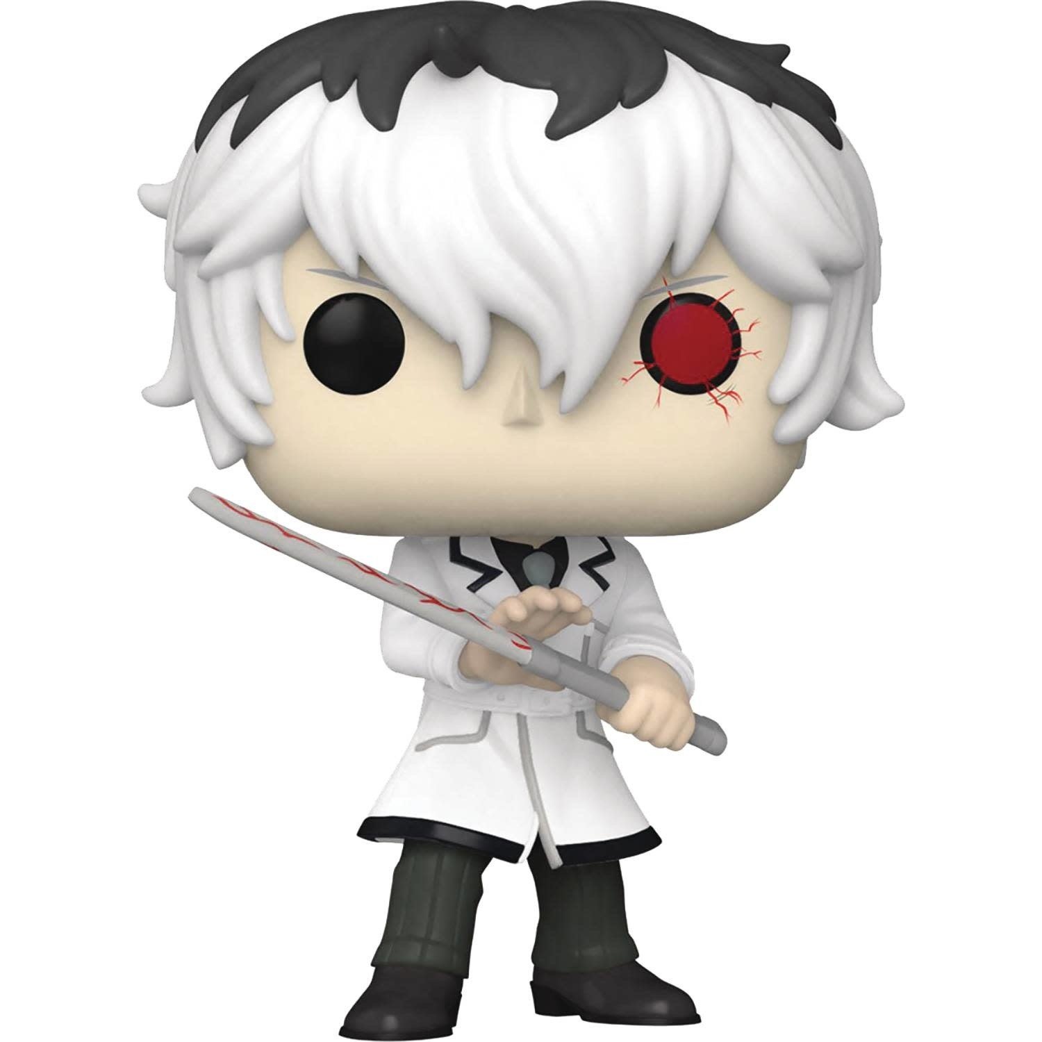 Tokyo Ghoul POP! Animation Vinyl Figure Haise Sasaki in White Outfit 9 cm