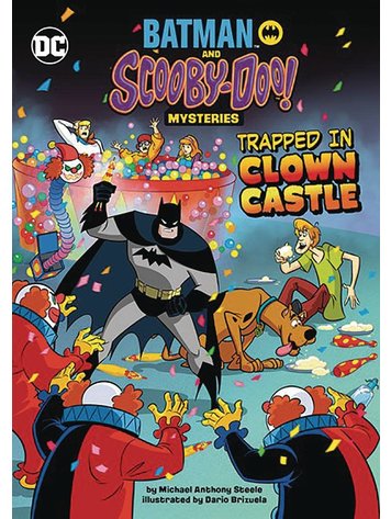 STONE ARCH BOOKS BATMAN SCOOBY DOO MYSTERIES TRAPPED IN CLOWN CASTLE