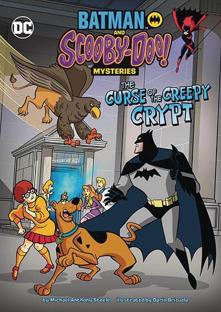 STONE ARCH BOOKS BATMAN SCOOBY DOO MYSTERIES CURSE OF CREEPY CRYPT