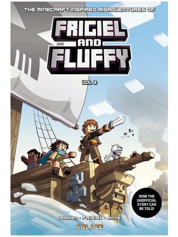 ABLAZE PUBLISHING MINECRAFT INSPIRED MISADV FRIGIEL & FLUFFY HC VOL 03