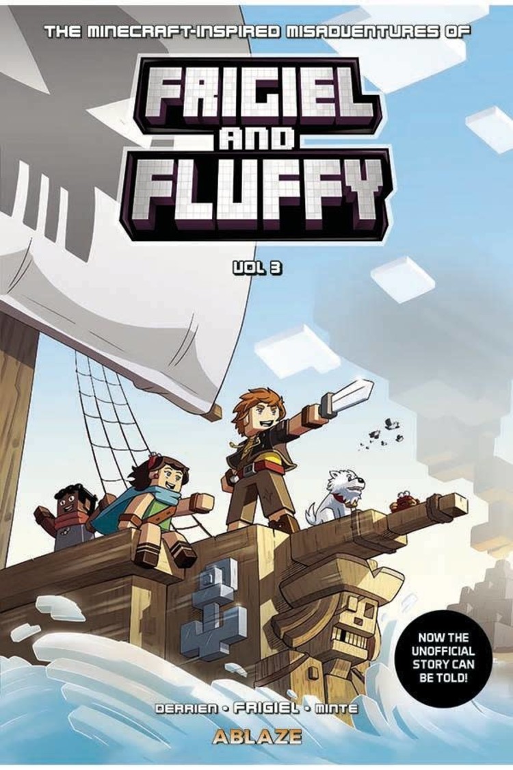 ABLAZE PUBLISHING MINECRAFT INSPIRED MISADV FRIGIEL & FLUFFY HC VOL 03