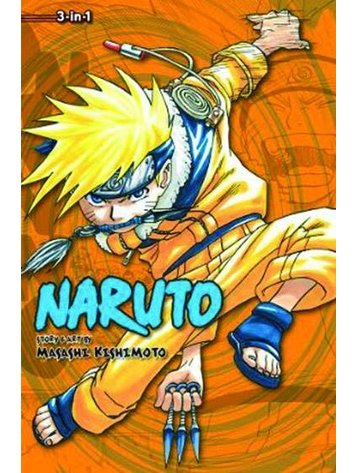 VIZ MEDIA LLC NARUTO 3IN1 VOL 02 TP