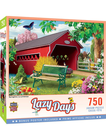 MASTERPIECES PUZZLE COMPANY SPRINGTIME 750PC PUZZLE
