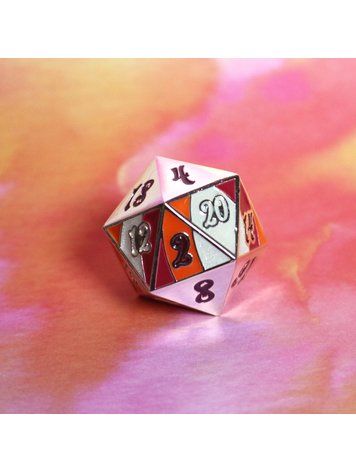 DIE HARD DICE DIE HARD HORIZON DIRE D20 - LESBIAN PRIDE
