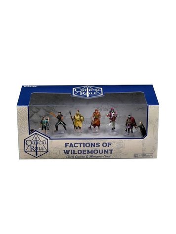 WIZKIDS CRITICAL ROLE: FACTIONS OF WILDEMOUNT CLOVIS CONCORD & MENAGERIE COAST BOX SET