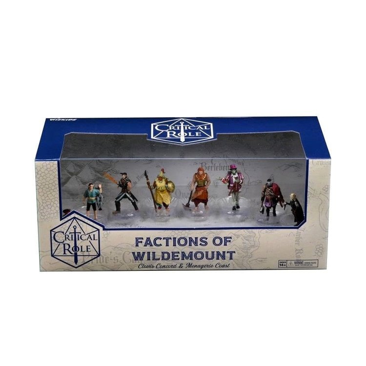 WIZKIDS CRITICAL ROLE: FACTIONS OF WILDEMOUNT CLOVIS CONCORD & MENAGERIE COAST BOX SET