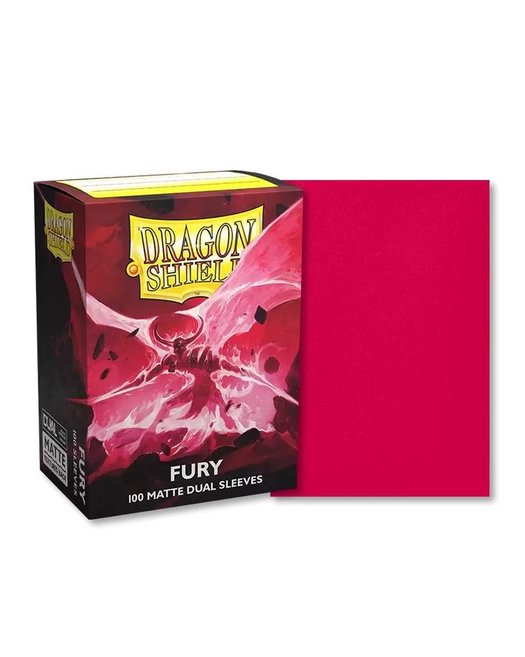 DRAGON SHIELD DRAGON SHIELD 100CT MATTE DUAL SLEEVES FURY
