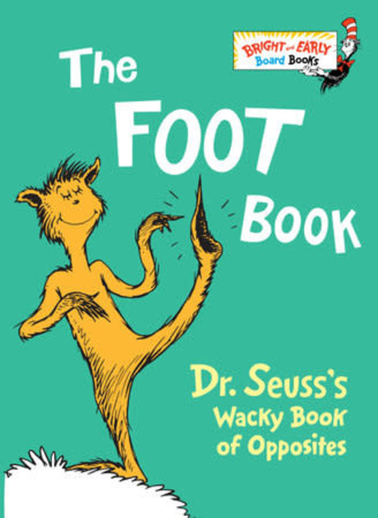 PENGUIN RANDOM HOUSE THE FOOT BOOK BOARD BOOK (DR SEUSS)