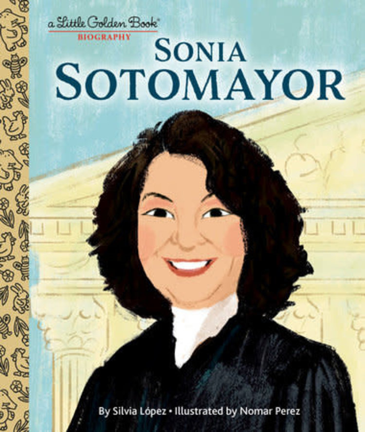 GOLDEN BOOKS SONIA SOTOMAYOR LITTLE GOLDEN BOOK BIOGRAPHY