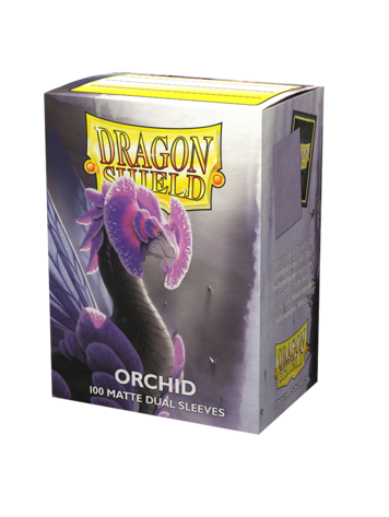 DRAGON SHIELD DRAGON SHIELD 100CT MATTE DUAL SLEEVES ORCHID