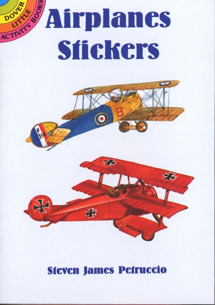 DOVER PUBLICATIONS AIRPLANES STICKERS