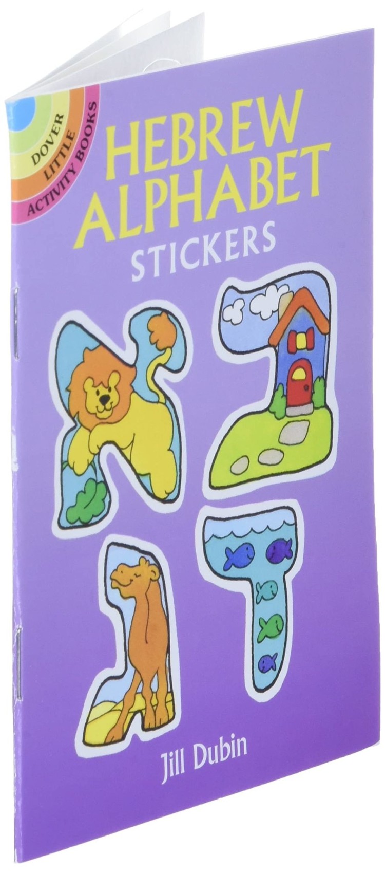 DOVER PUBLICATIONS HEBREW ALPHABET STICKERS