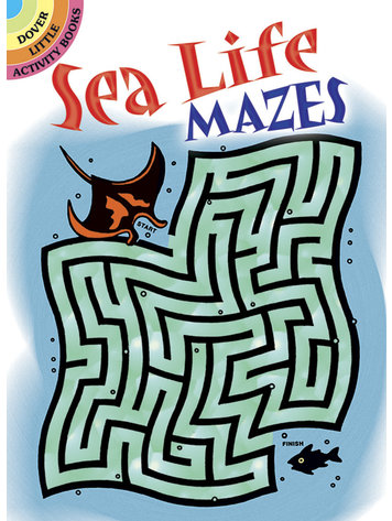 DOVER PUBLICATIONS SEA LIFE MAZES