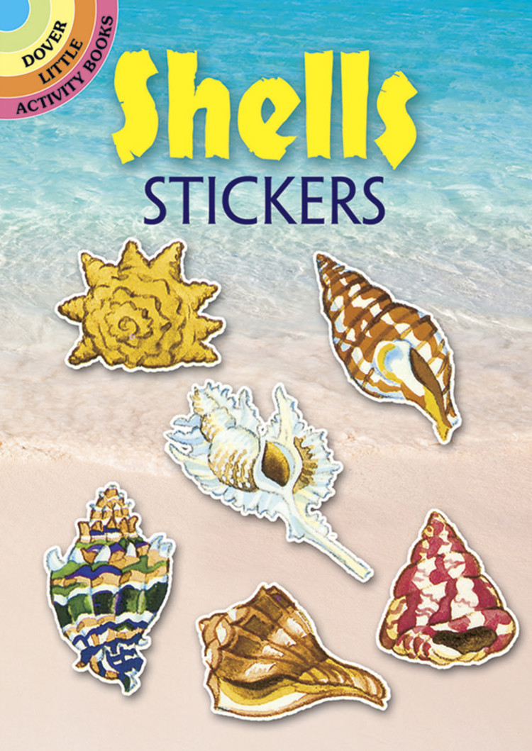 DOVER PUBLICATIONS SHELLS STICKERS
