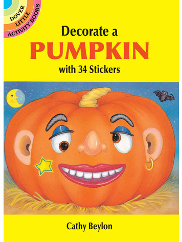 DOVER PUBLICATIONS DECORATE A PUMPKIN WITH 34 STICKERS