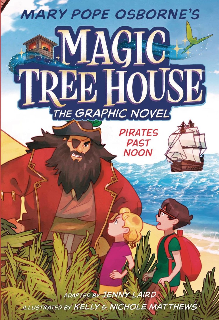 PENGUIN RANDOM HOUSE MAGIC TREEHOUSE GN  VOL 04 PIRATES PAST NOON