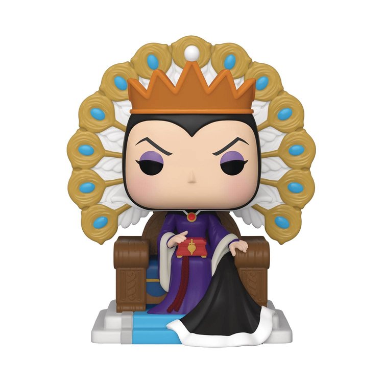 FUNKO POP DELUXE DISNEY EVIL QUEEN ON THRONE VIN FIG