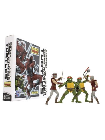 BST AXN TMNT CLASSIC COMIC PX ACTION FIGURE 4PC BOX SET 2