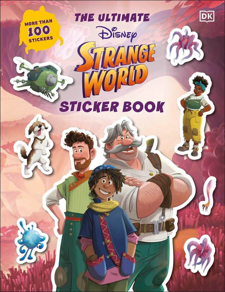 DK PUBLISHING CO DISNEY STRANGE WORLD ULTIMATE STICKER BOOK