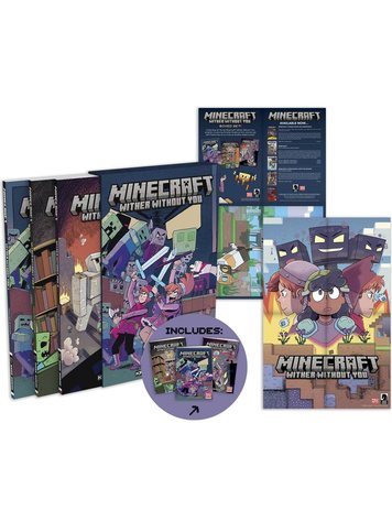 DARK HORSE COMICS MINECRAFT WITHER WITHOUT YOU BOX SET