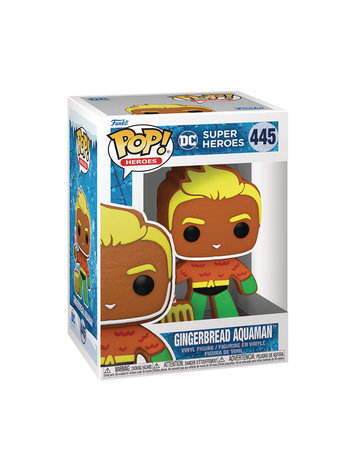 FUNKO POP HEROES DC HOLIDAY AQUAMAN GB VIN FIG
