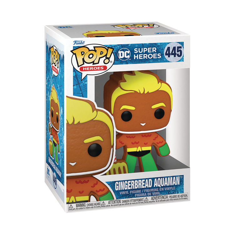 FUNKO POP HEROES DC HOLIDAY AQUAMAN GB VIN FIG