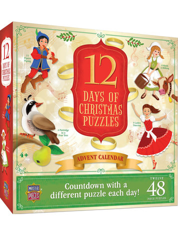12 DAYS OF CHRISTMAS PUZZLES ADVENT CALENDAR