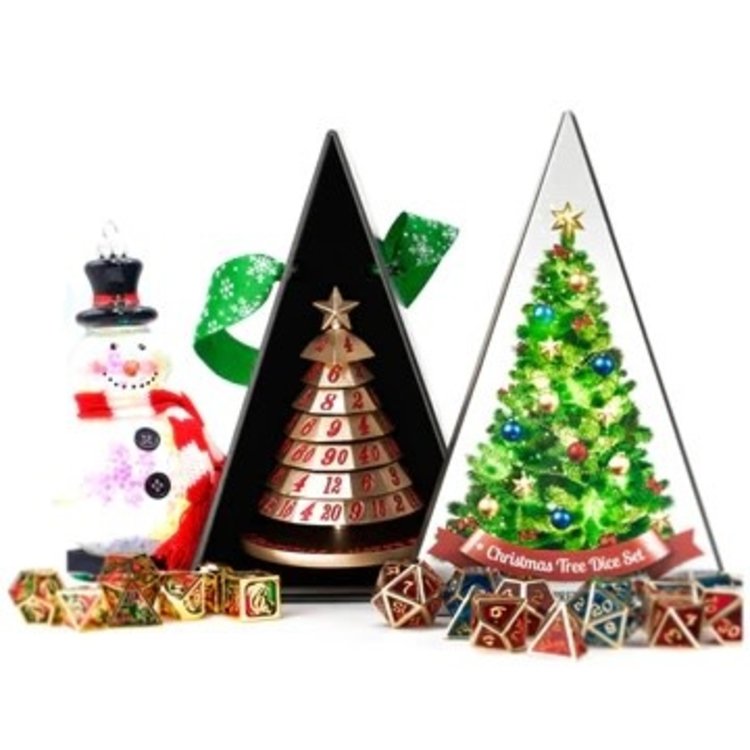 HYMGHO HYMGHO CHRISTMAS TREE DICE - GOLD