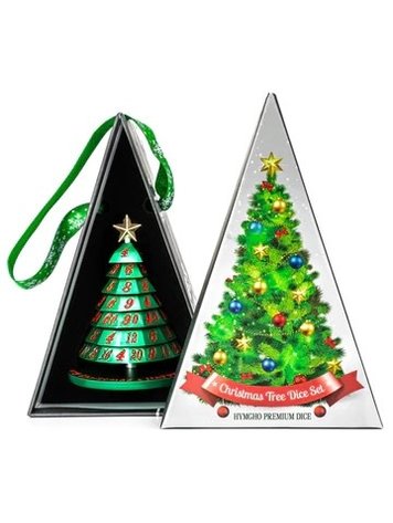 HYMGHO HYMGHO CHRISTMAS TREE DICE - GREEN