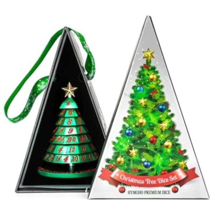 HYMGHO HYMGHO CHRISTMAS TREE DICE - GREEN
