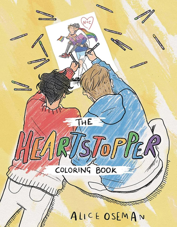 GRAPHIX HEARTSTOPPER OFFICIAL COLORING BOOK