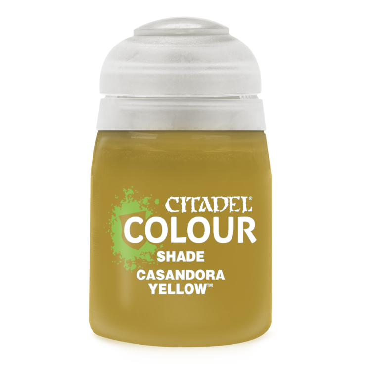 CITADEL PAINT CITADEL COLOUR SHADE CASANDORA YELLOW 18ML