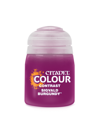 CITADEL PAINT CITADEL COLOUR CONTRAST SIGVALD BURGUNDY 18ML