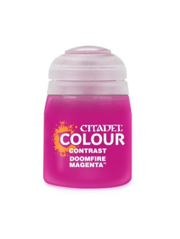 CITADEL PAINT CITADEL COLOUR: CONTRAST DOOMFIRE MAGENTA 18ML