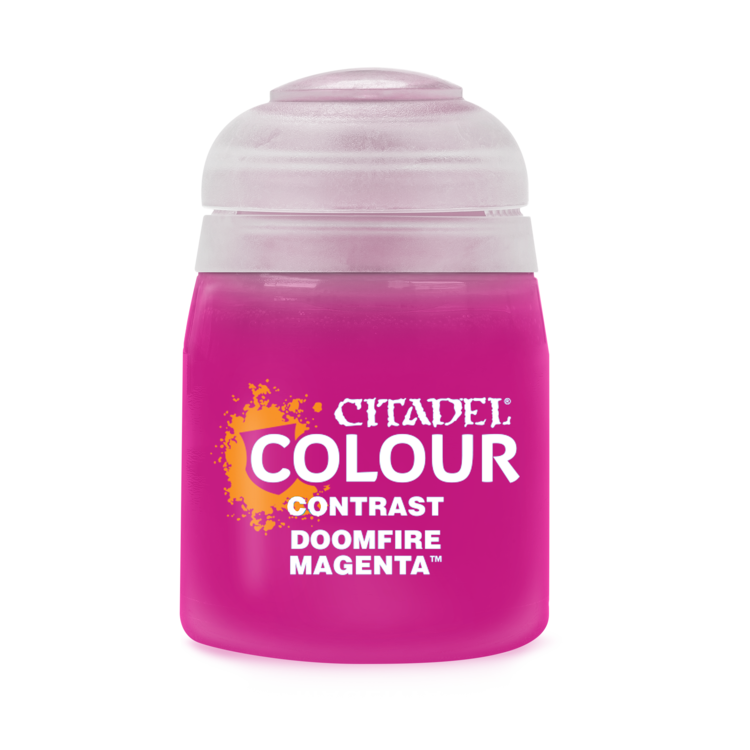 CITADEL PAINT CITADEL COLOUR: CONTRAST DOOMFIRE MAGENTA 18ML