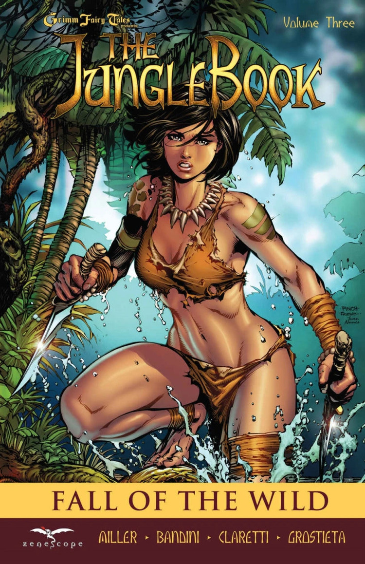 ZENESCOPE ENTERTAINMENT INC GRIMM FAIRY TALES JUNGLE BOOK FALL OF THE WILD VOLUME 03