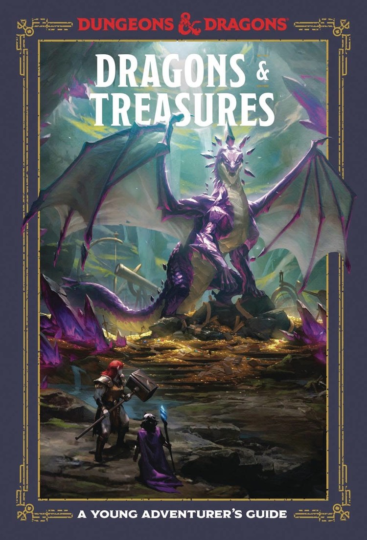 TEN SPEED PRESS D&D YOUNG ADVENTURERS GUIDE DRAGONS & TREASURES