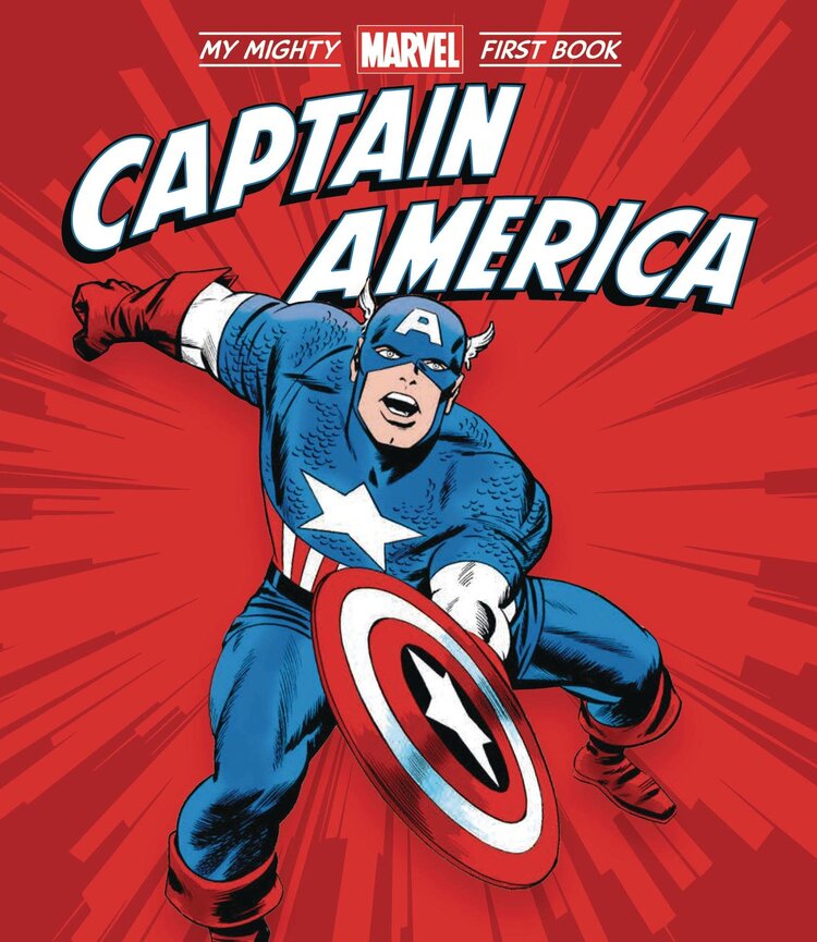 ABRAMS CAPTAIN AMERICA MY MIGHTY MARVEL FIRST BOOK BOARD BOOK
