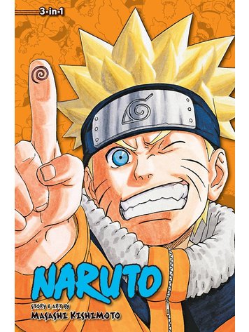 VIZ MEDIA LLC NARUTO 3IN1 VOL 08 TP