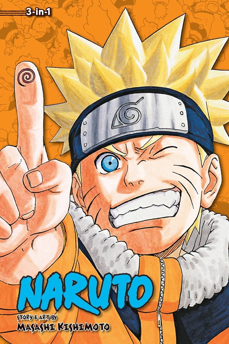 VIZ MEDIA LLC NARUTO 3IN1 VOL 08 TP