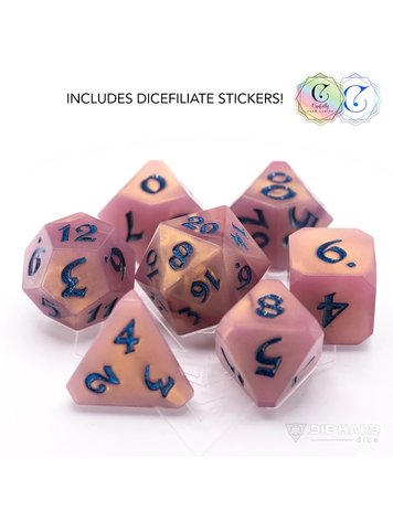 DIE HARD DICE DIE HARD DICE 7 PC RPG SET AVALORE CYNFULLY LUX FROM CYNTHIA MARIE