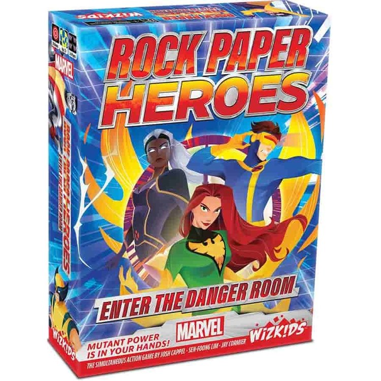 WIZKIDS MARVEL: ROCK PAPER HEROES: ENTER THE DANGER ROOM