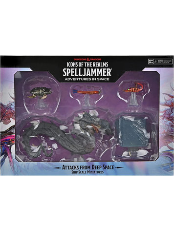 WIZARDS OF THE COAST D&D ICONS OF THE REALMS SPELLJAMMER ATTACKS FROM DEEP SPACE