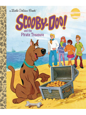 GOLDEN BOOKS SCOOBY DOO & PIRATE TREASURE LITTLE GOLDEN BOOK HC