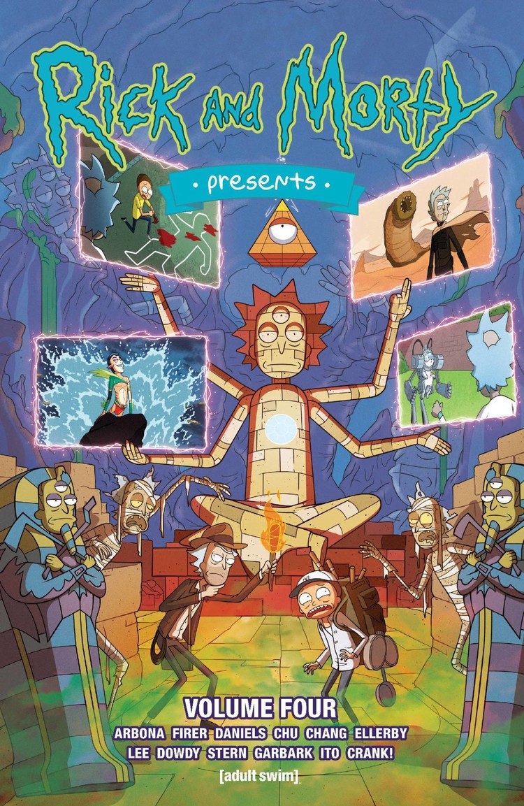 ONI PRESS INC. RICK AND MORTY PRESENTS TP VOL 04