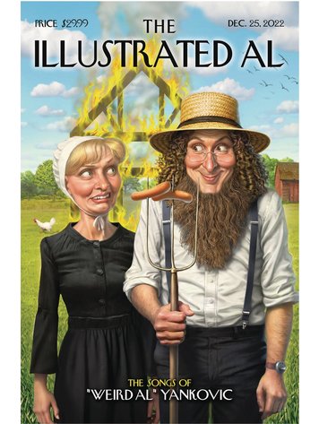Z2 COMICS LCSD 2022 ILLUSTRATED AL SONG OF WEIRD AL YANKOVIC HC Z2 COMICS LCSD 2022 ILLUSTRATED AL SONG OF WEIRD AL YANKOVIC HC