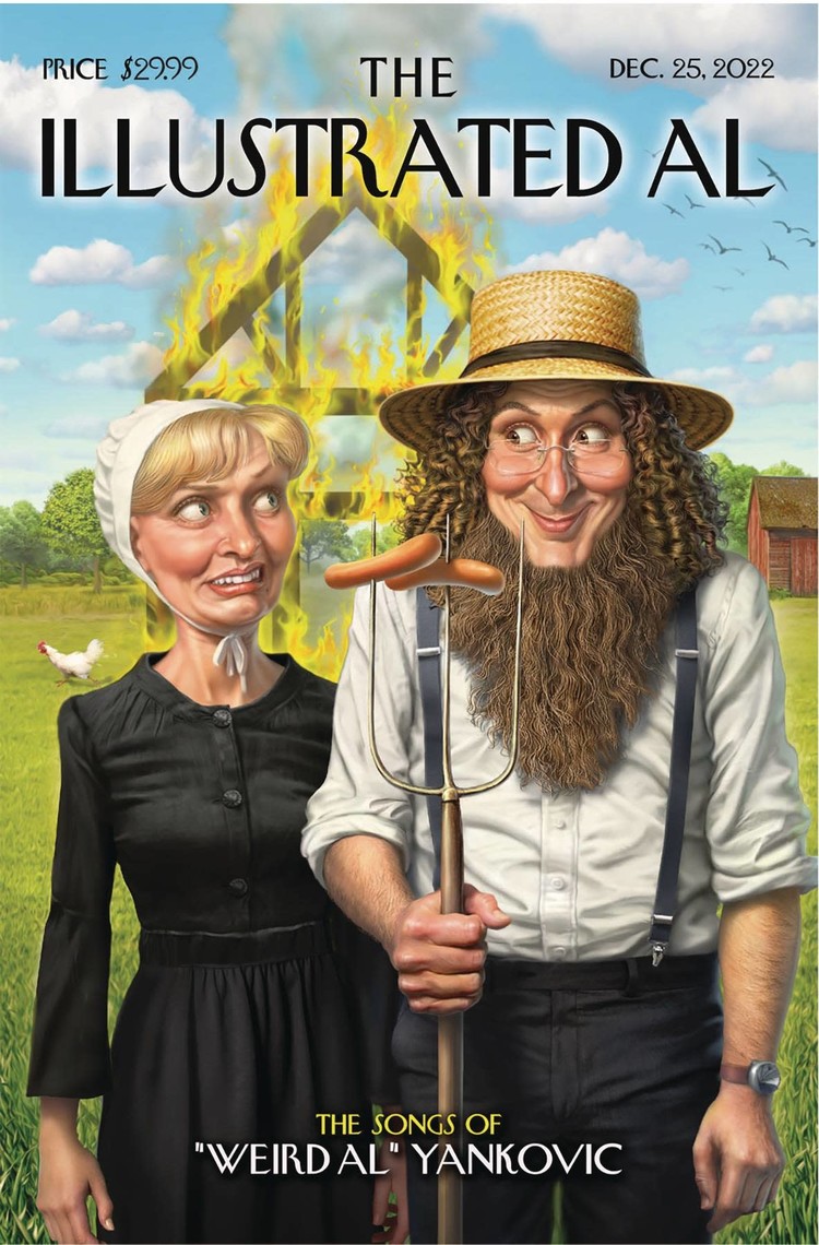 Z2 COMICS LCSD 2022 ILLUSTRATED AL SONG OF WEIRD AL YANKOVIC HC