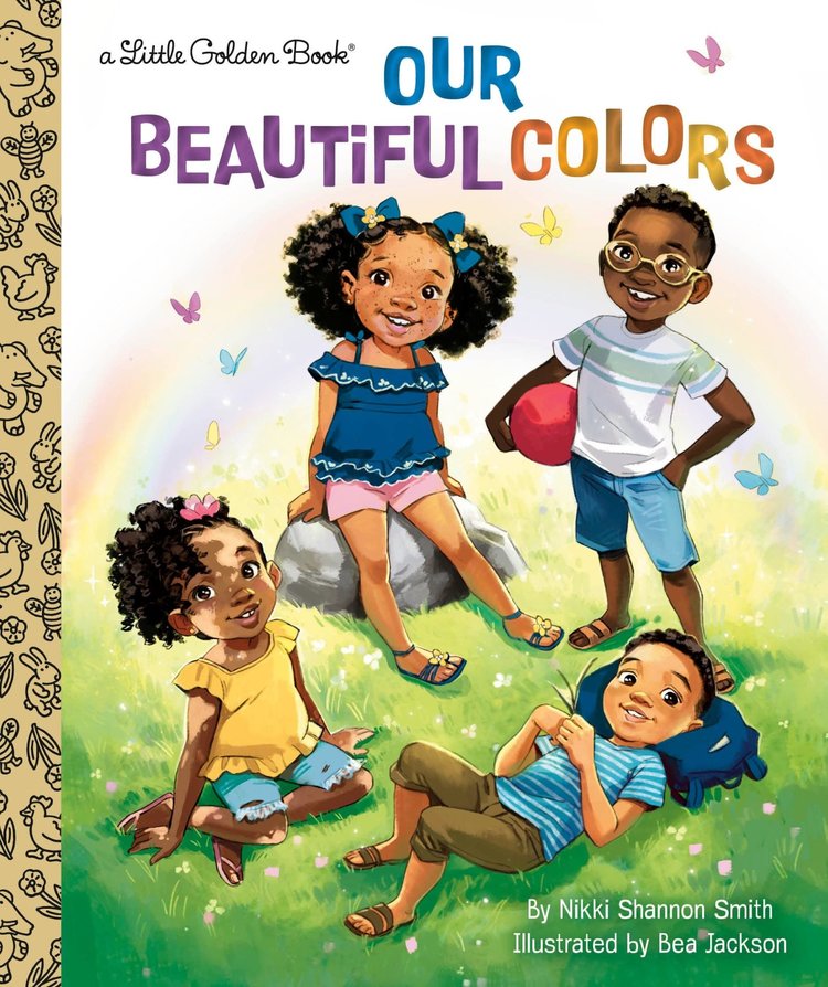 GOLDEN BOOKS OUR BEAUTIFUL COLORS LITTLE GOLDEN BOOK