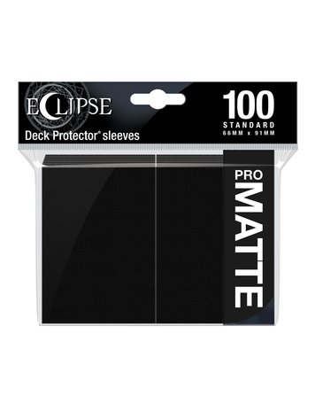 ULTRA PRO ULTRA PRO ECLIPSE SLEEVES 100 CT MATTE BLACK
